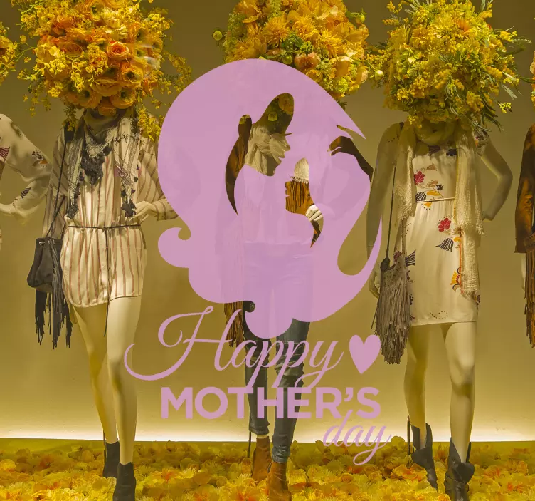 Sticker happy mother's day - TenStickers