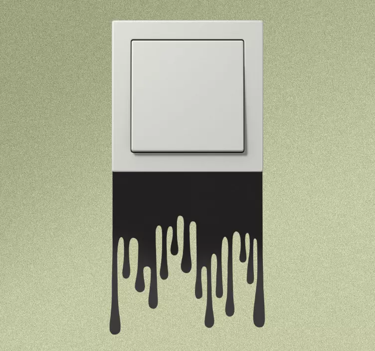 Sticker interrupteur tâche - TenStickers