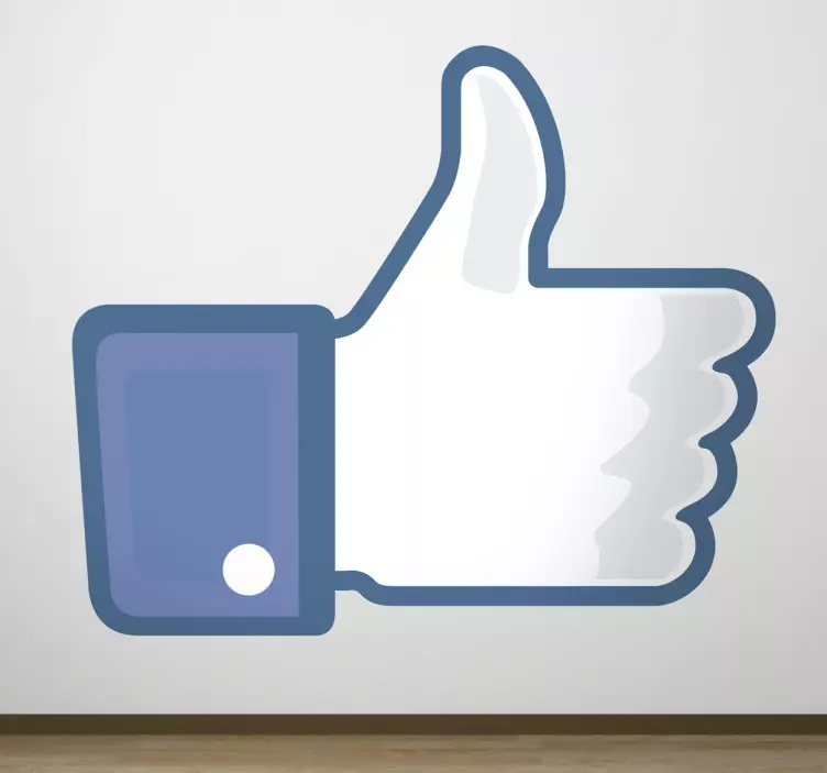 Sticker pouce like facebook - TenStickers