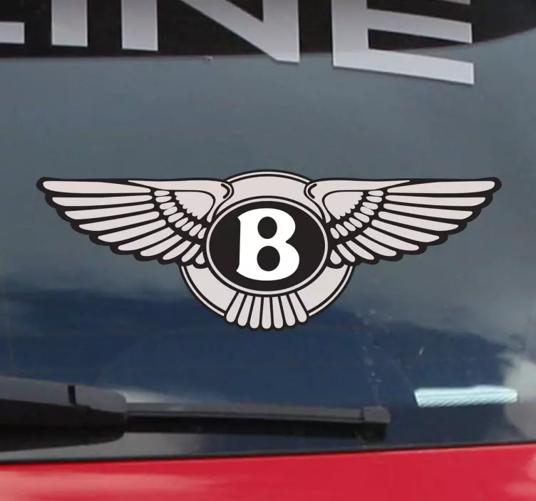 Autocollant voiture logo Bentley couleur - TenStickers