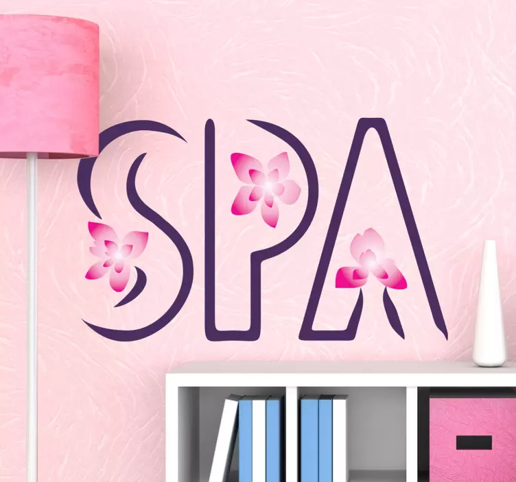 Sticker logo spa - TenStickers