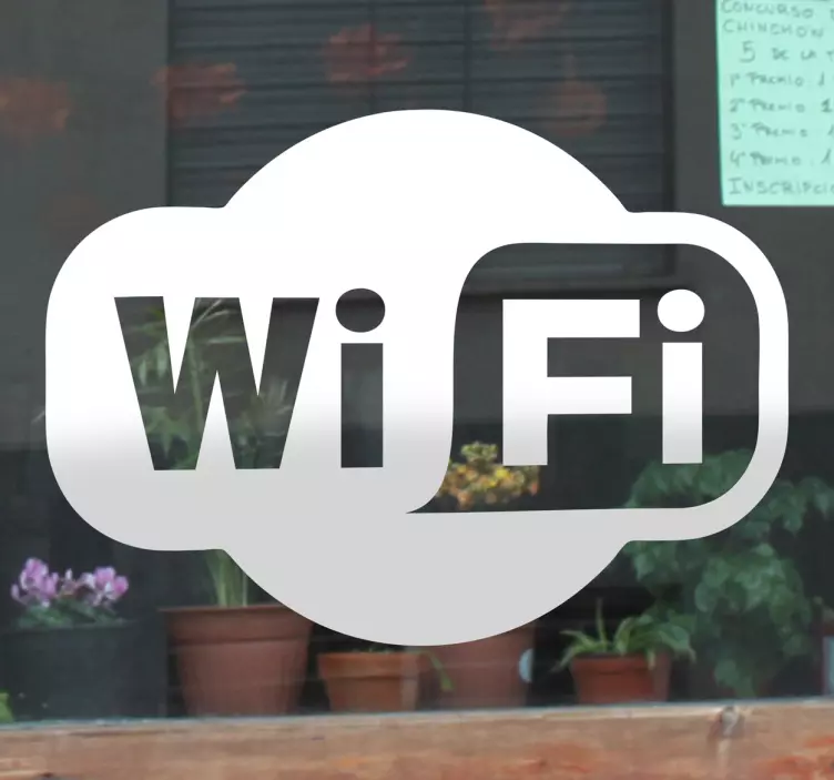 Sticker logo wifi - TenStickers