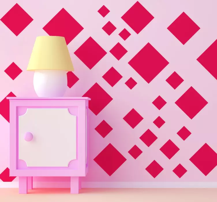 Sticker losanges géométriques - TenStickers