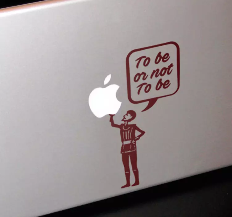 Sticker Mac Shakespeare - TenStickers