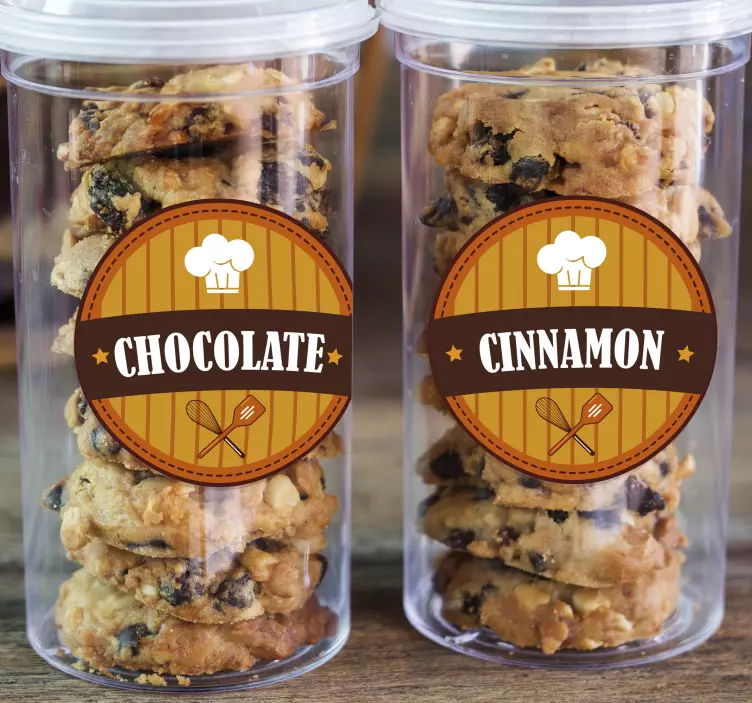 Sticker Maison Set d'étiquettes cuisine - TenStickers