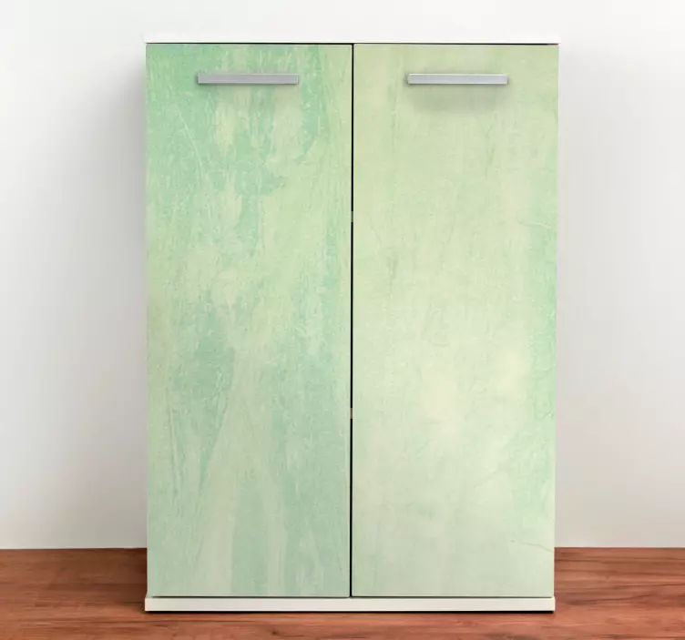 Adhésif meuble armoire en marbre - TenStickers