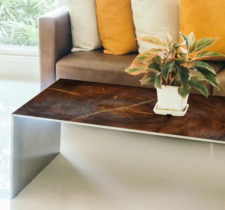 Sticker Meuble Texture simili bois - TenStickers