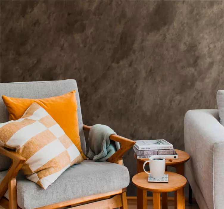 Sticker mural salon surface neutre texturée - TenStickers