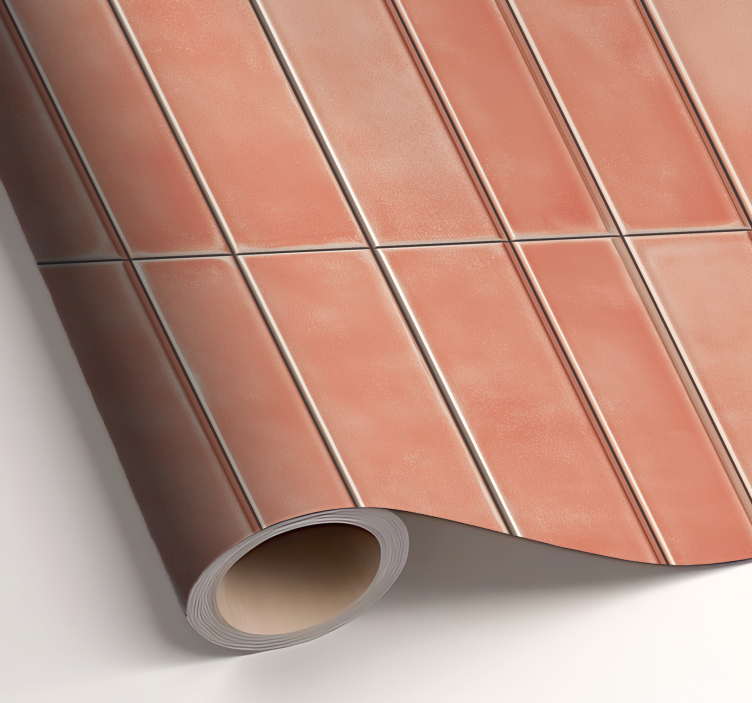 Sticker motif imitation de carreaux de corail - TenStickers