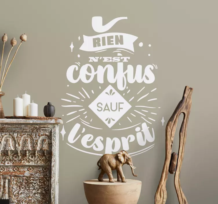 Sticker Mural Citation Célèbre - TenStickers
