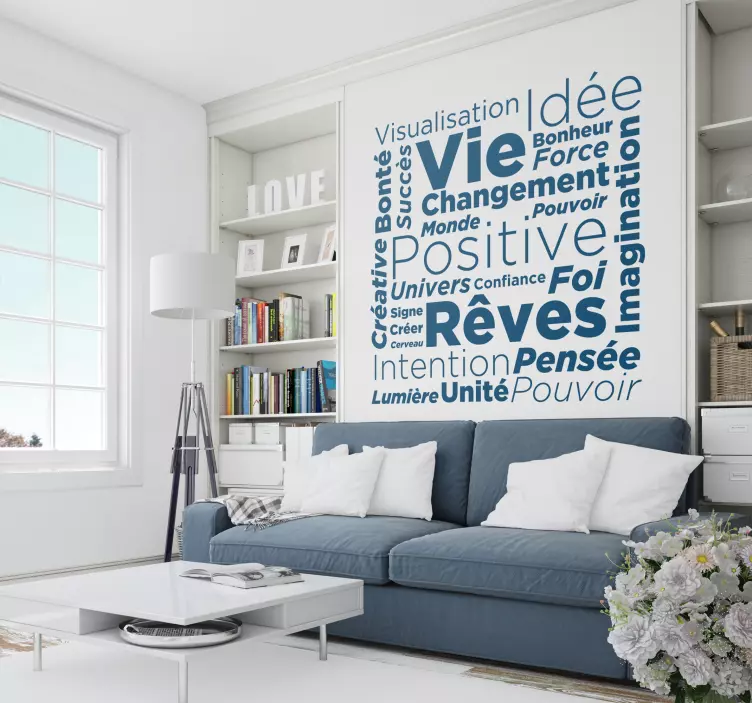 Sticker motivation notions positives - TenStickers