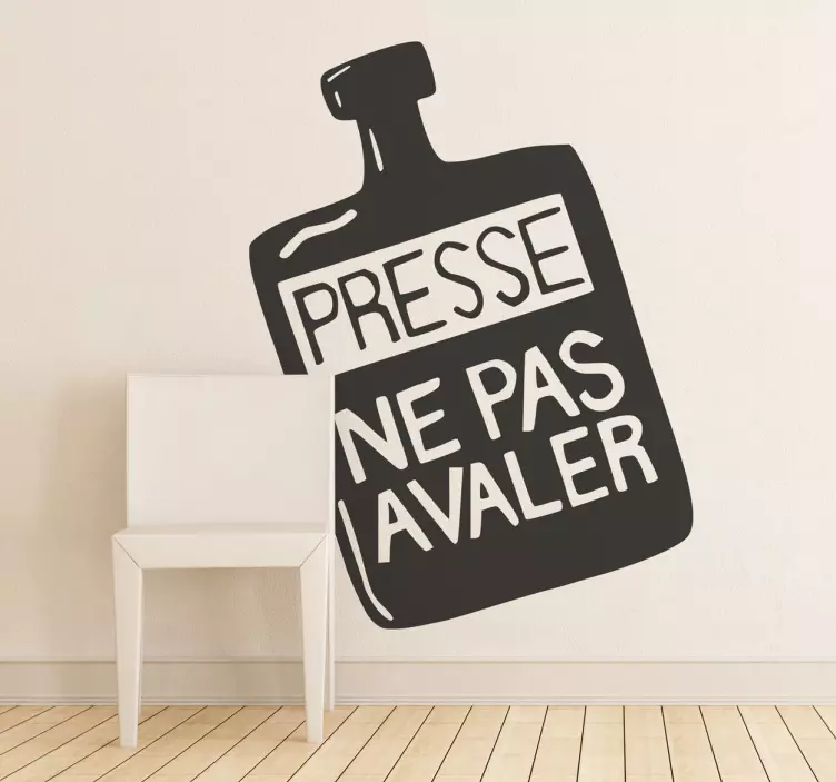Sticker ne pas avaler - TenStickers