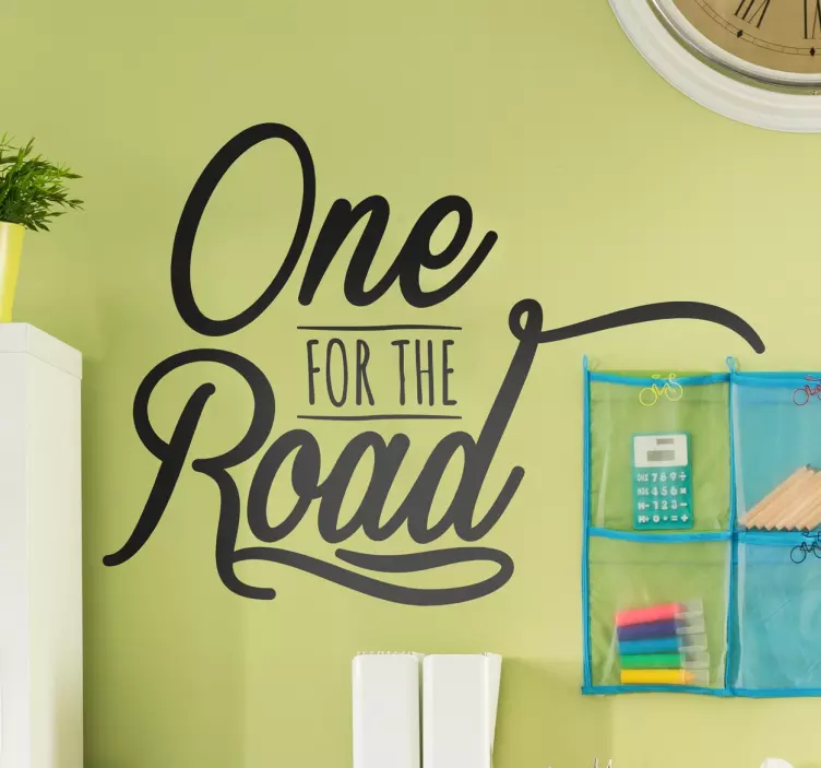 Sticker On The Road Arctic Monkeys - TenStickers