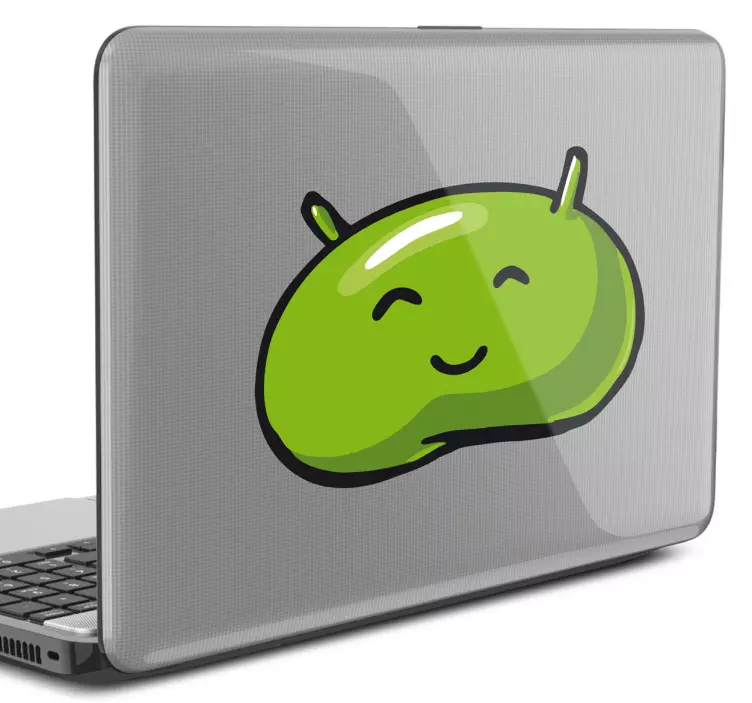 Sticker pc portable dessin Android - TenStickers