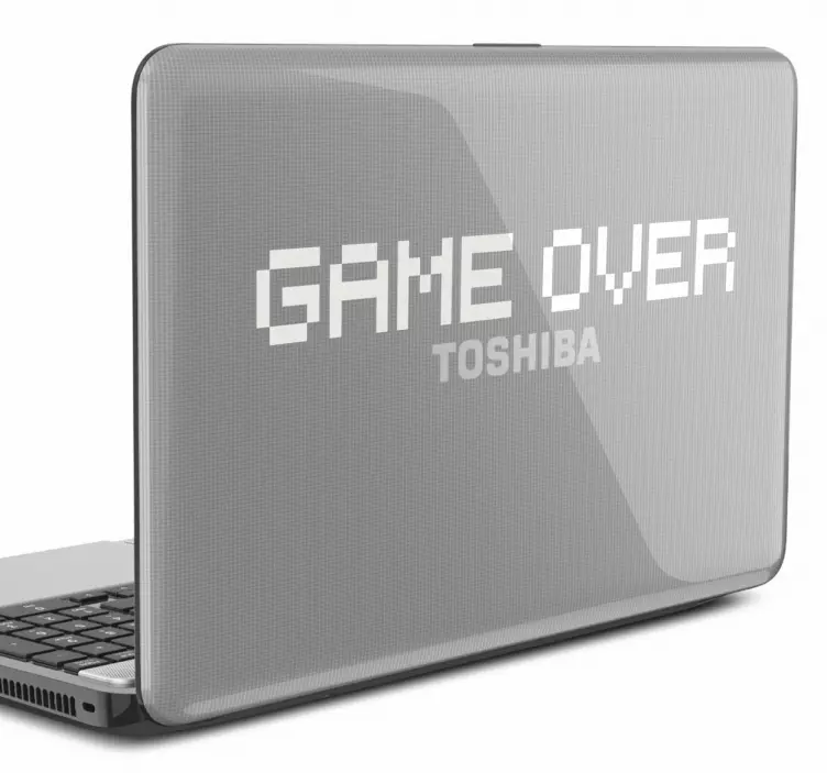Sticker PC portable game over - TenStickers