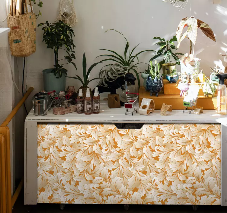 Sticker Ordinateur Portable sticker floral élégant - TenStickers