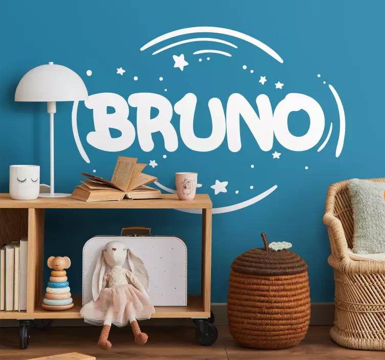 Sticker Personnalisé prénom écriture en gras - TenStickers