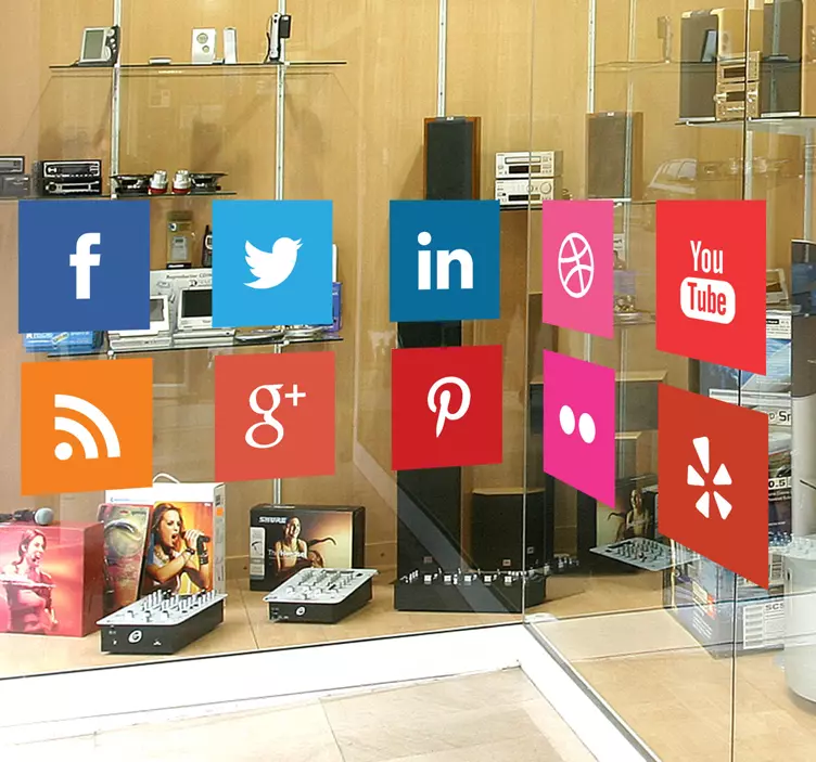 Sticker pictogrammes RS - TenStickers