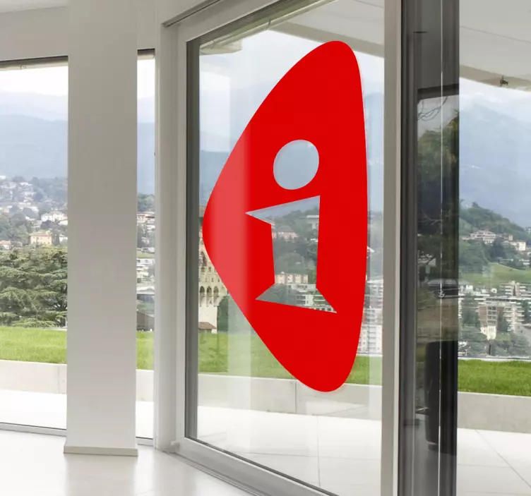 Sticker point information I rétro - TenStickers