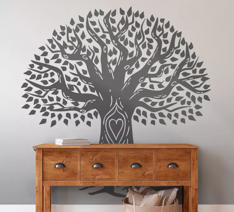 Sticker Chambre Conception d'arbre de vie - TenStickers