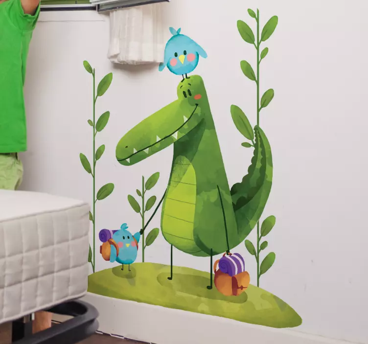 Sticker pour enfant amis de la nature - TenStickers