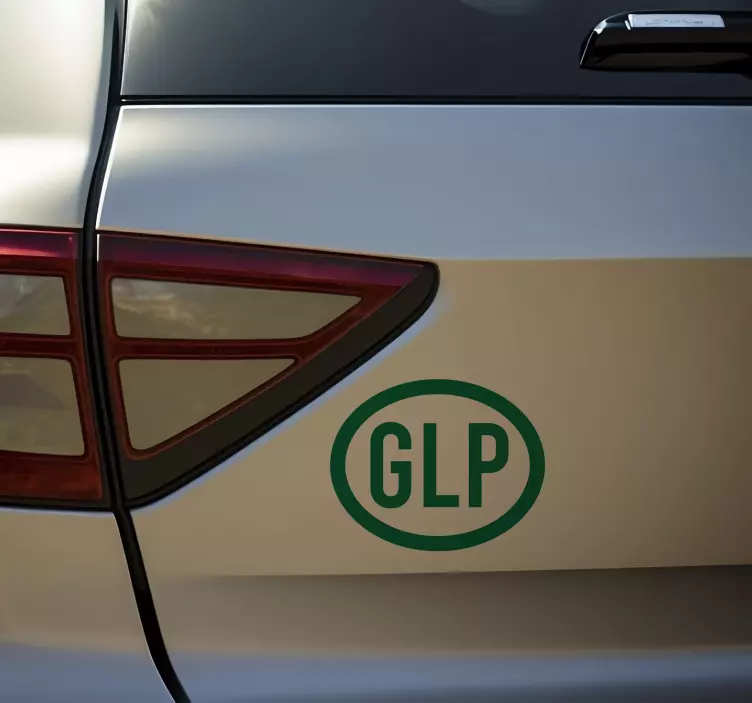 Autocollant pour voiture essence GLP - TenStickers