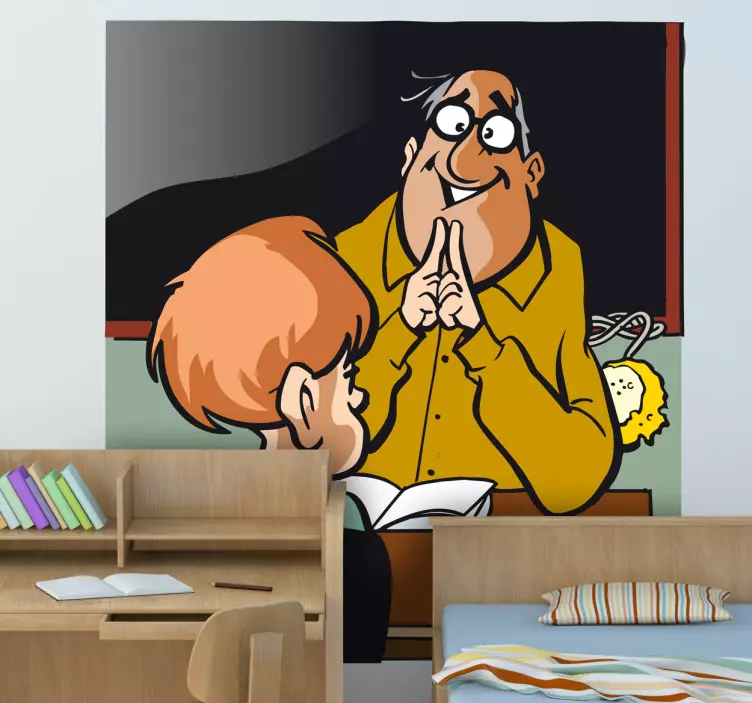 Sticker professeur cours - TenStickers