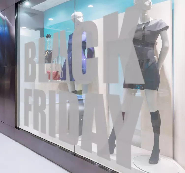 Sticker Black Friday promotion - TenStickers