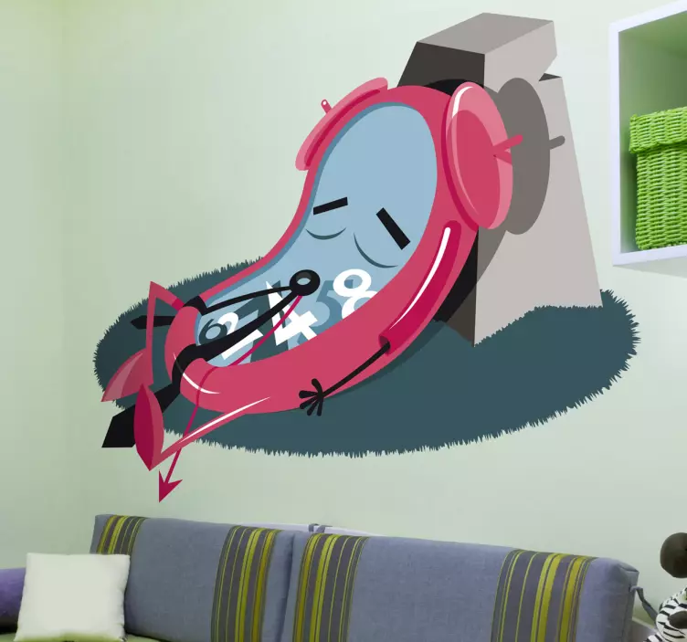 Sticker repos horloge - TenStickers