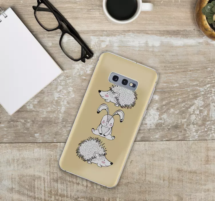 Sticker samsung charmantes créatures amies - TenStickers