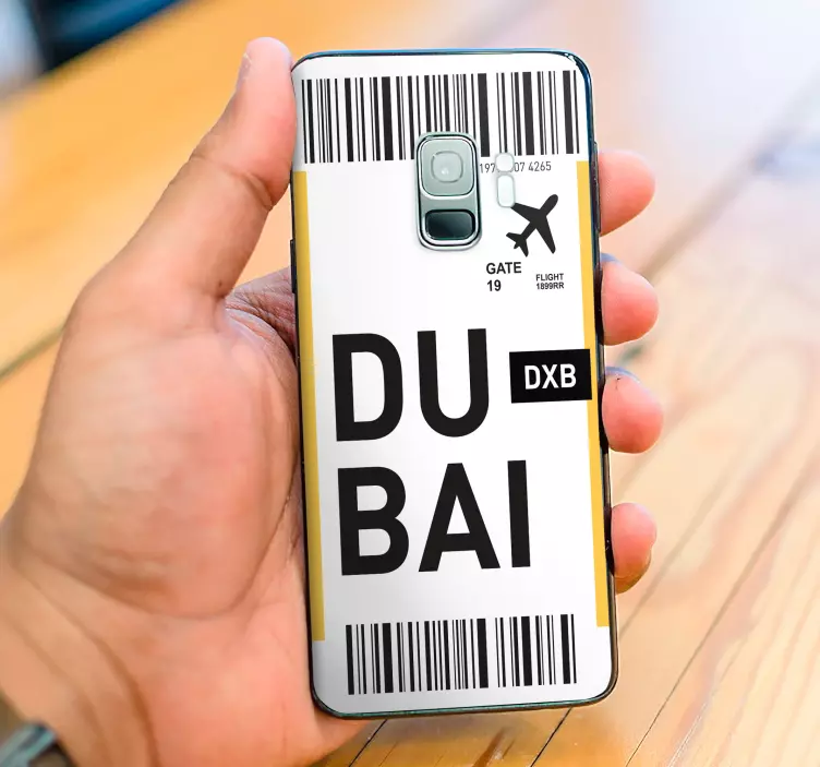 Sticker samsung pass de voyage pour dubaï - TenStickers