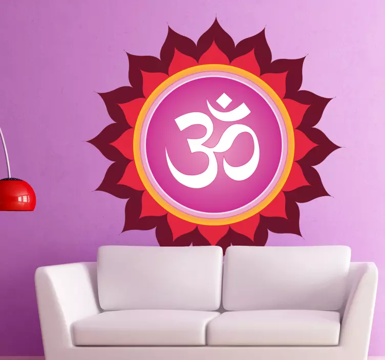 Sticker symbole om mandala - TenStickers
