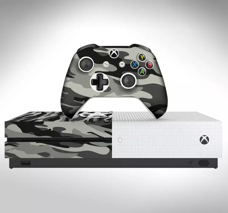Sticker xbox camouflage Urbain - TenStickers