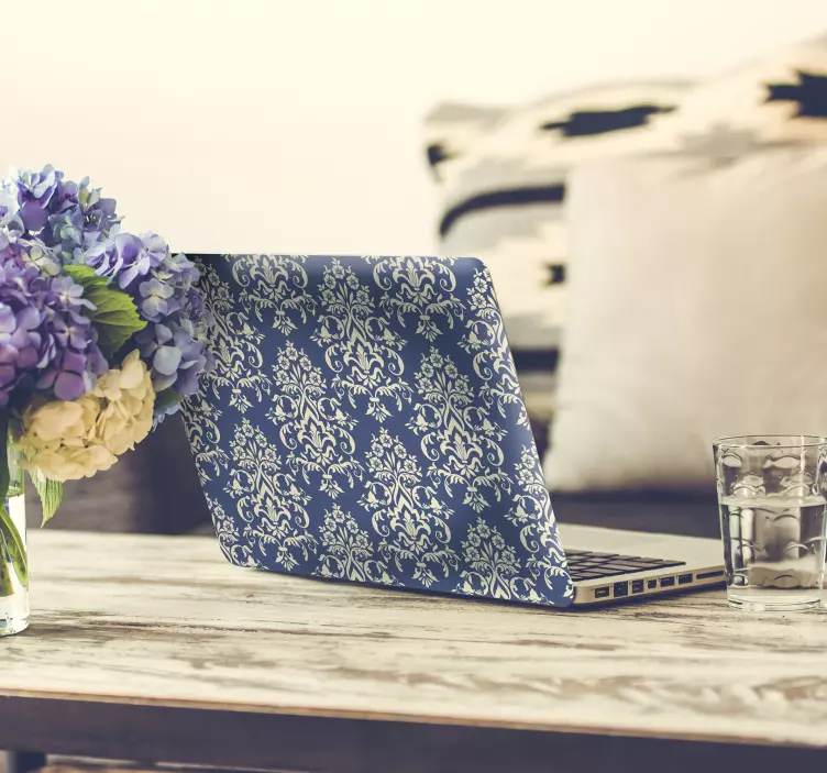 Sticker vintage décor texture tapis - TenStickers