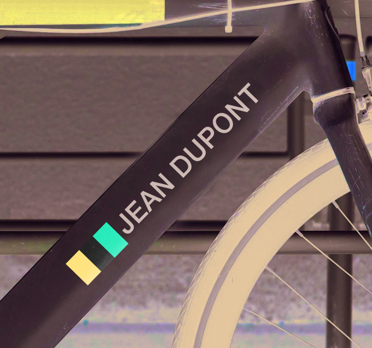 Sticker vélo bicycle de route - TenStickers