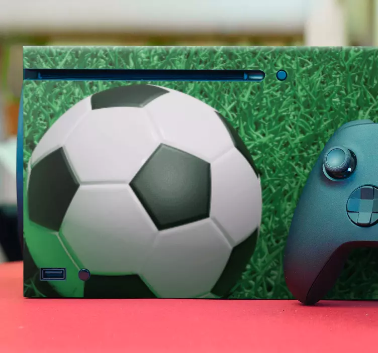 Sticker Xbox emballage de ballon de football - TenStickers
