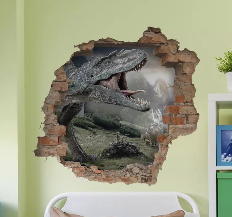 stickers dinosaure Dinosaures classiques jurassiques - TenStickers