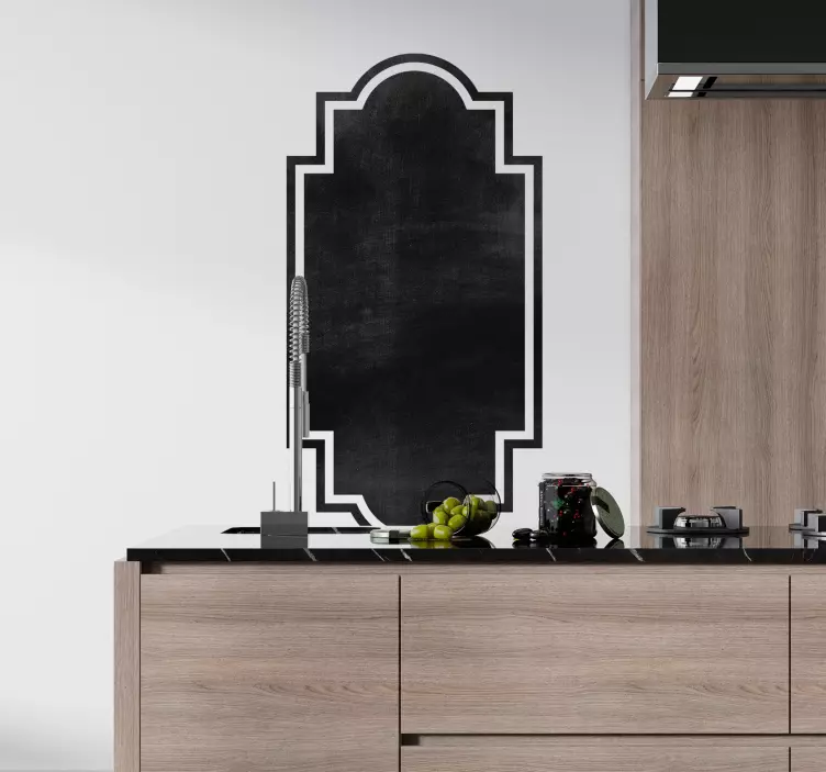 Sticker ardoise cuisine tableau noir - TenStickers