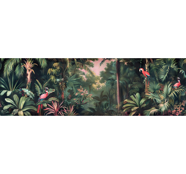 Adhésif meuble forêt tropicale humide - TenStickers