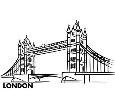Sticker pont Londres - TenStickers