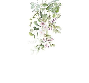 Adhésif meuble fleurs et feuilles sticker - TenStickers