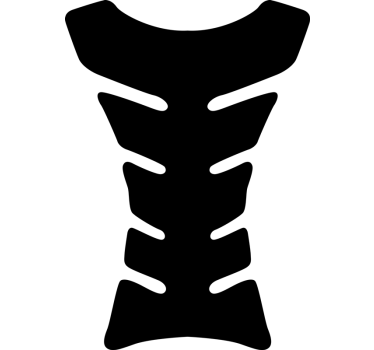 Sticker moto peau monochrome - TenStickers