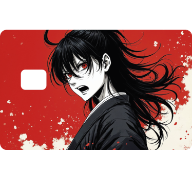 Sticker carte bancaire personnage d'anime - TenStickers