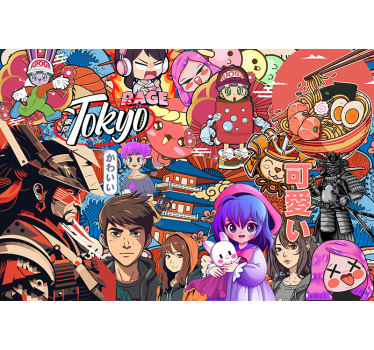 Sticker ordinateur portable bombe d'autocollants d'anime - TenStickers