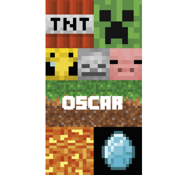 Adhésif meuble motif géométrique de jeu - TenStickers