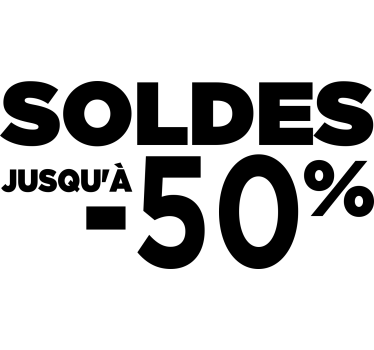 Sticker soldes grosse remise personnalisé - TenStickers