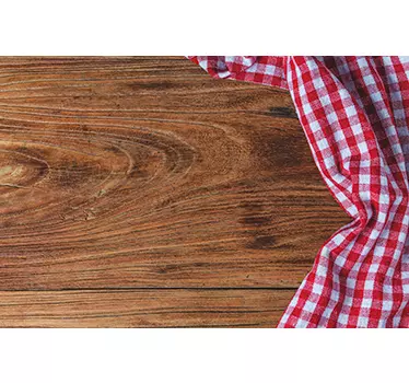 Adhésif meuble Ikéa bois nappe - TenStickers