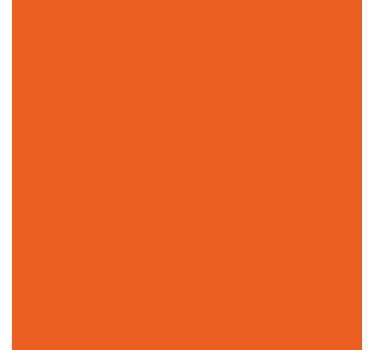 Sticker cuisine couleur orange brillant - TenStickers