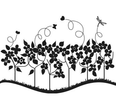 Sticker décoratif petites fleurs - TenStickers