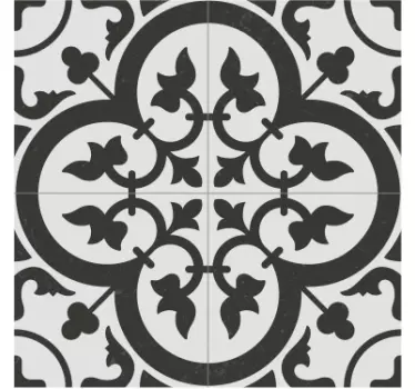 Frise murale adhésive carreaux marocains - TenStickers